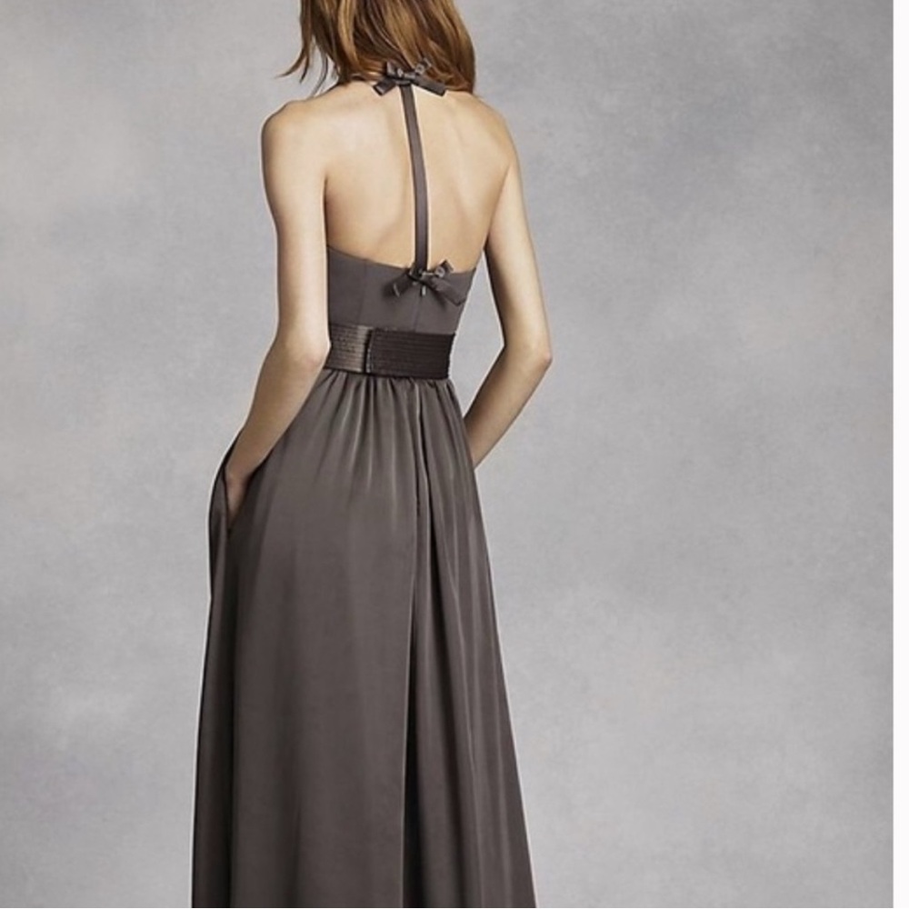 Elegant Pink Bridesmaid Dress - Picture 7 of 7